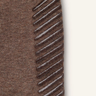 Men's Crew Grip Socks 3-Pack, Brown