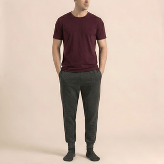 Men's Ankle Grip Socks 3-Pack, Mix Gray