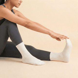 Women's Crew Grip Socks 3-Pack, White