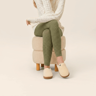 Women's Gripper Slipper, Cream