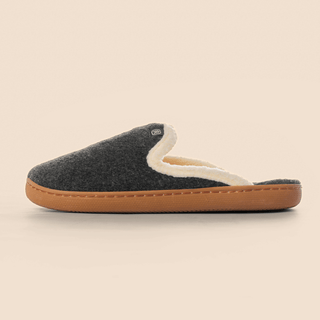 Men's Gripper Slipper, Charcoal
