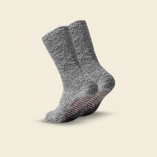 Men's Fuzzy Grip Socks 2-Pack