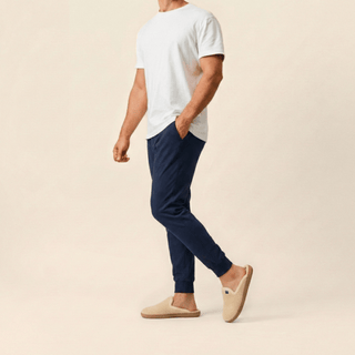 Men's Gripper Slipper, Cream