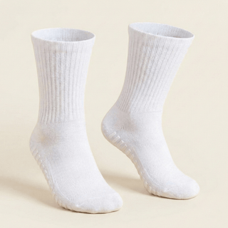 Women's Diabetic Grip Socks 3-Pack, White