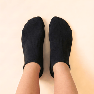 Women's Ankle Grip Socks 1-Pair, Charcoal