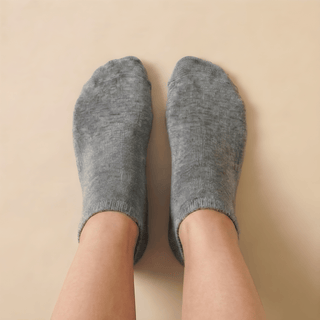 Women's Ankle Grip Socks 1-Pair, Gray