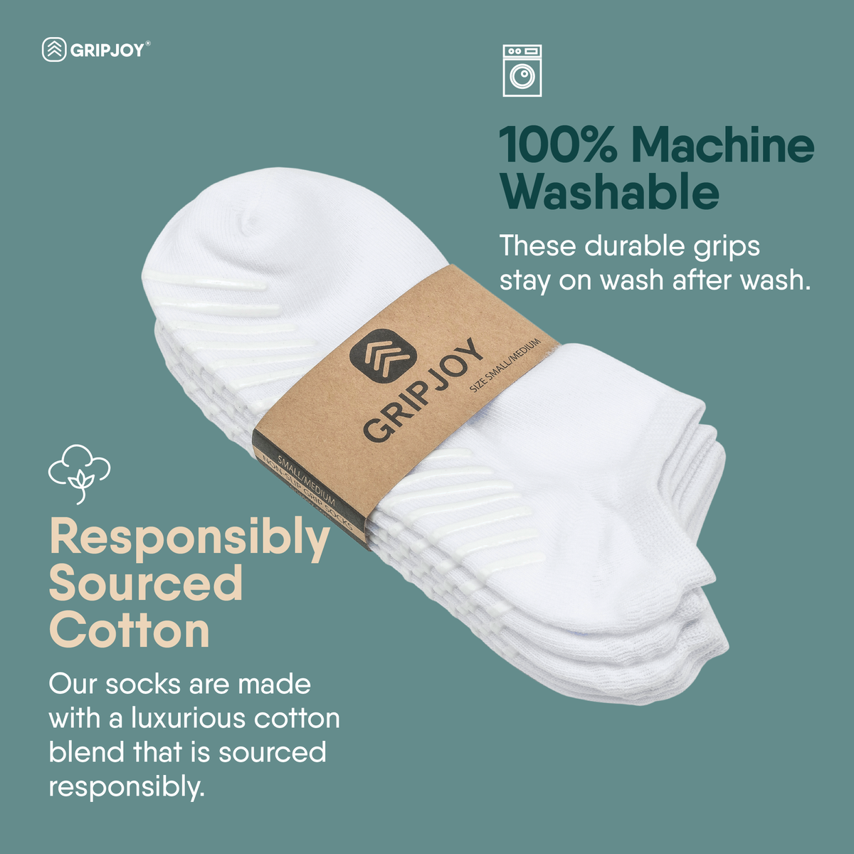 Women&#39;s Low Cut Grip Bundle - Gripjoy Socks