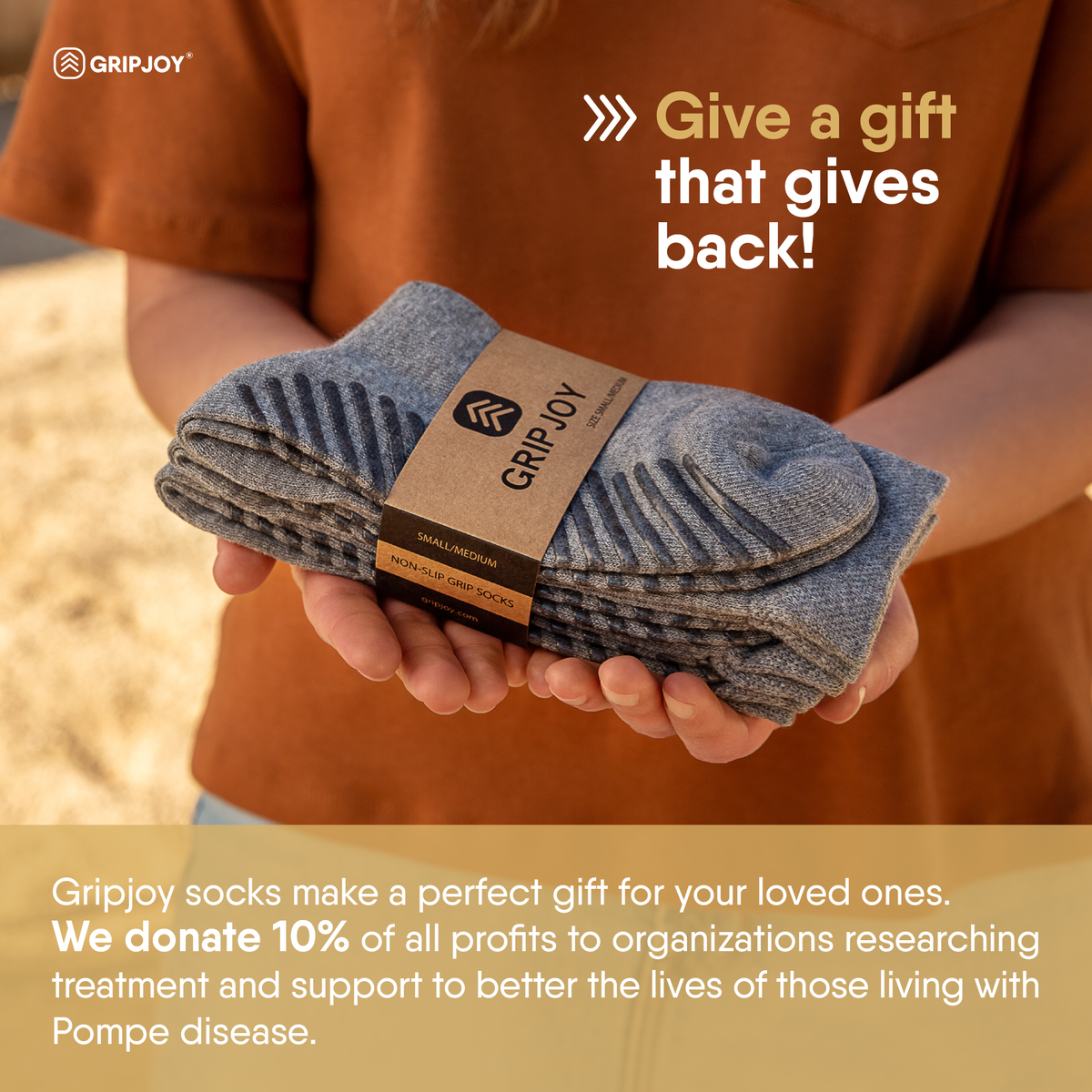 Men&#39;s Crew Grip Neutrals Bundle - Gripjoy Socks